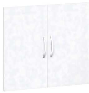 Flügeltürensatz 2 OH weiß für Regalbreite 80 cm, Flex