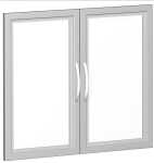 Glastürsatz mit Holzrahmen für 800er Breite...