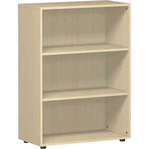 Regal 3 OH mit Standfüßen Ahorn 800x420x1104 Flex