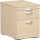 Rollcontainer Flex 438 x 565 x 600 mm 3 Schubladen ahorn