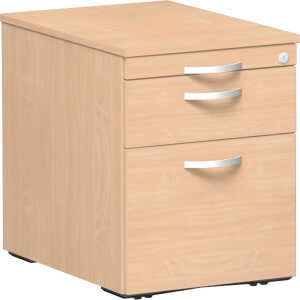 Rollcontainer Flex 438 x 565 x 600 mm 3 Schubladenbuche