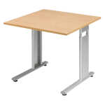 Schreibtisch C Fuß Flex Maße: 800 x 680-820 x...