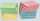 RC Haftnotizen Z-Faltung, 75x75mm 100 Bl, Blauen Engel, bunt