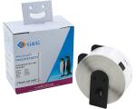 Premium Etiketten komp. zu Brother DK-11208, schwarz auf...