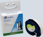 Premium Schriftband 12mm/4m, komp. zu 91220/S0721520,...