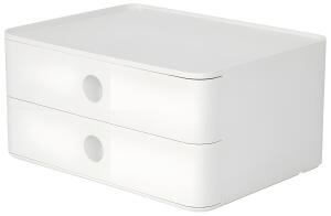 Smart-Box Allison,Schubladenbox 2 Schübe, snow white