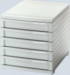 HAN Schubladenbox CONTUR A4/B4/C4 5 geschlossene...