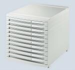 HAN Schubladenbox CONTUR - A4/B4/C4, 10 geschlossene...