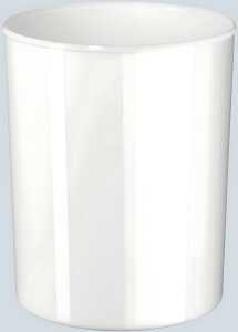 Papierkorb Elegance weiss 13 Liter, hochglänzend