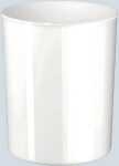 Papierkorb Elegance weiss 13 Liter, hochglänzend