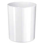 Papierkorb Elegance weiss 20 Liter, hochglänzend