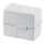 Karteibox A6 quer f.400 Karten lichtgrau 165x95x143mm