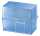 Karteibox A8 quer transluzentblau für ca. 200 Karten 89x58x71mm