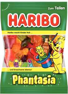 HARIBO Phantasia 200g, Fruchtgummi Mischung mit Schaumzucker