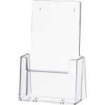 Tischprospekthalter glasklar für 1x1/3 A4/C6 lang...