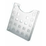Prospekthalter the grid 23,9 x 26,2 x 4,7 cm A4 glasklar...