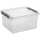 Kunststoff-Box 36 Liter, DIN A3, transparent, 500 x 400 x 260 mm,