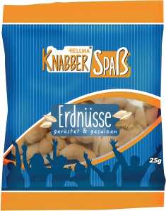 HELLMA Erdnüsse, geröstet u gesalzen VIELEN DANK FÜR IHREN AUFTRAG!