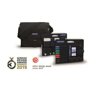 Moderatorentasche Messenger Magnetoplan, ca 1300 Teile # 11117