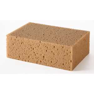 Tafelschwamm feinporig, braun Größe: 16x10x5cm
