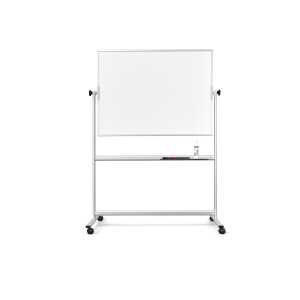 Mobiles Whiteboard SP, lackiert 2000 x 1000mm, Alurahmen