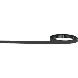 Magnetoflexband 1000x5mm schwarz zuschneidbar, beschriftbar