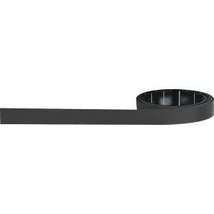 Magnetoflexband 1000x10mm schwarz zuschneidbar, beschriftbar