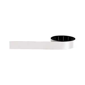 Magnetoflexband 1000x15mm weiß zuschneidbar, beschriftbar