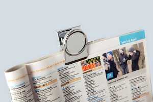 Magnetclip, 35 mm, silber 4013695028439