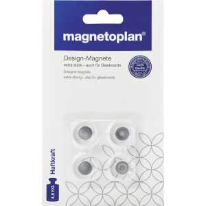 Design-Magnete Acryl. 20mm Haftkraft 4800g, für Glasboards