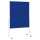 Moderatorentafel Filz 1200x1500mm blau NOBO 1901324