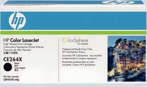 Toner Cartridge 646X schwarz für Color LaserJet CM4540 MFP,