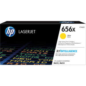 Toner Cartigde 656X gelb für Color LaserJet Enterprise M652n