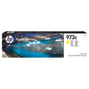 HP Tintenpatrone Originalzubehör 973X ca. 7.000 Seiten gelb 86ml