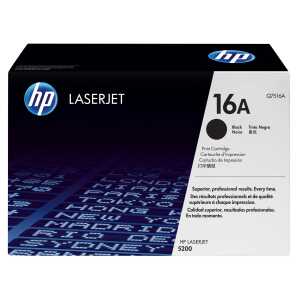 Toner Cartridge 16A schwarz für LaserJet 5200