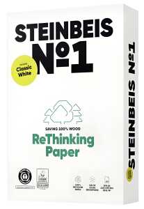 Steinbeis Classic White Kopierpapier A3 80g 70er weiße Recycling Pap.