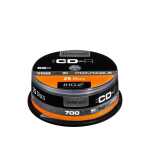 Rohling CD-R 80 Min. 700MB, 52x, 25er Spindel, bedruckbar
