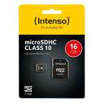 Micro-SDHC Speicherkarte 16GB 10MB/s Class 10, mit...
