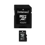 Micro-SDHC Speicherkarte 64GB 10MB/s Class 10, mit...
