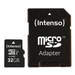 Micro-SD UHS I Speicherkarte 32GB Premium, inkl. SD-Adapter