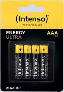 Batterie Energy AAA, LR03 Alkaline Mangnese, 1250 mAh 4 Batt