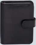 Bind Systemplaner A6 Lederimitat sw ohne Kalender, mit...