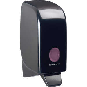 Seifenspender Aquarius für 1 Liter Kartusche, schwarz, Kunststoff