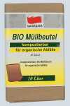 Bio-Öko-Papierbeutel Abfallbeutel, 10l, ca.390 x 360...
