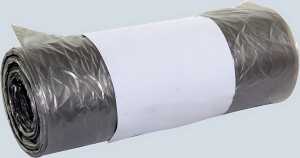 Müllsäcke 30l ca.50x60cm, grau 50 Stück #04790151 ca. 5,5my