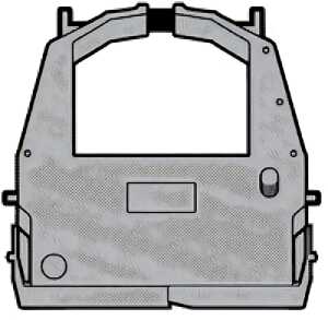 Farbband 9/035 schwarz für Fujitsu DL 3700, 3800 ua