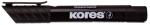 Kores Permanentmarker, schwarz, Rundspitze 1,5-3mm