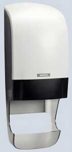 KATRIN Toilettenpapier-Spender Inclusive weiß mit Hülsenfänger