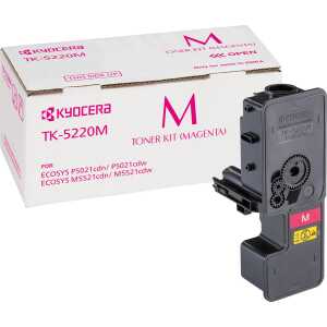 Toner-Kit TK-5220M magenta für ECOSYS P5021cdn, 5021cdw, M5521cdn,