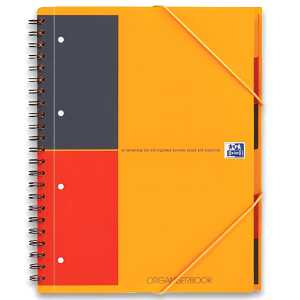 Organiserbook A4+, liniert 6 mm, 80 Blatt, Optik Paper®, 4fach gelocht